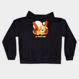 A cool cat Kids Hoodie